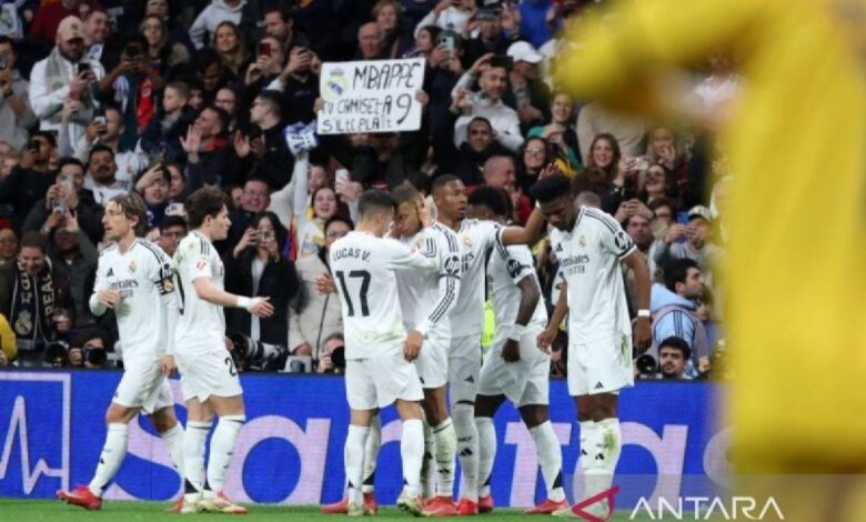 Real Madrid singkirkan Atletico Madrid lewat adu penalti 4-2