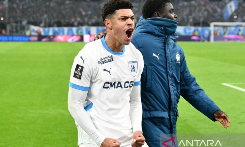 Marseille susah payah amankan kemenangan 3-2 berhadapan dengan Lyon