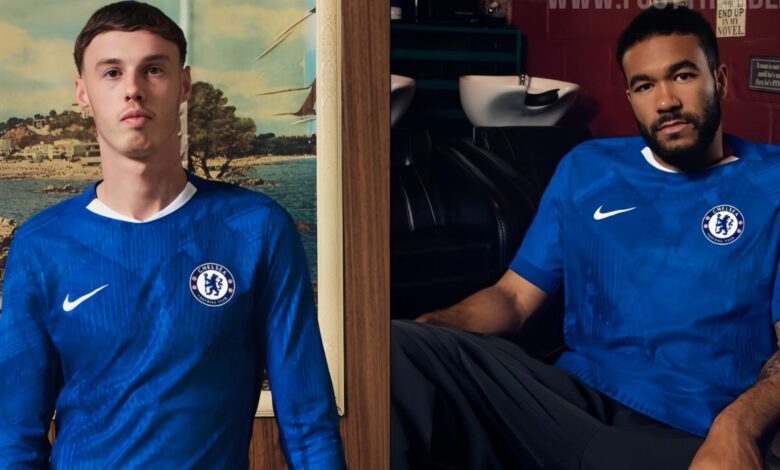 Intip desain jersey Chelsea 2025/2026: Home, away, juga juga third kit Nike