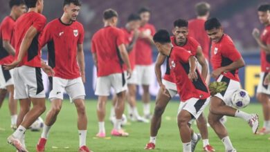 Jadwal kemudian link streaming laga Timnas Indonesia vs China