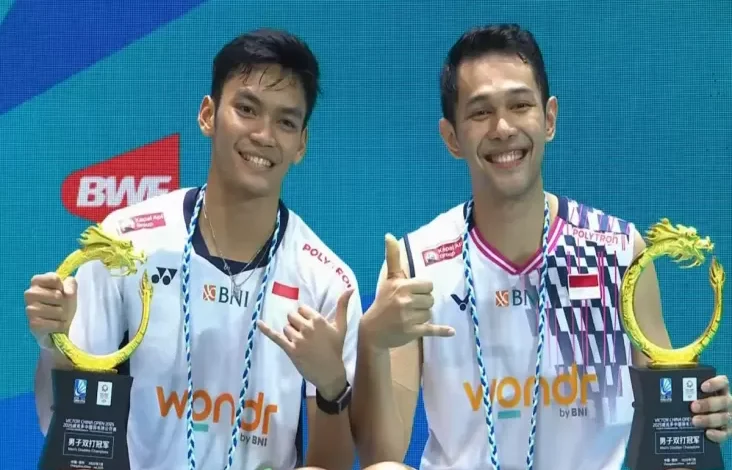 Dahaga 7 Siklus Terbayar Lunas! Fajar/Fikri Persembahkan Gelar Juara China Open 2025 untuk Indonesia