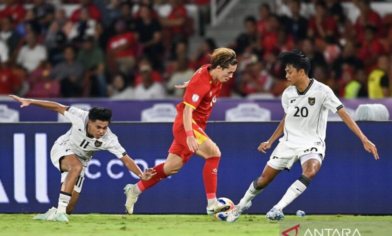 Indonesia tertunduk 0-1 dari Vietnam pada partai final ASEAN U-23 2025