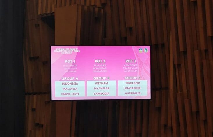Hasil Drawing Piala AFF U-16 Putri 2025: Indonesia Segrup dengan Tanah Melayu