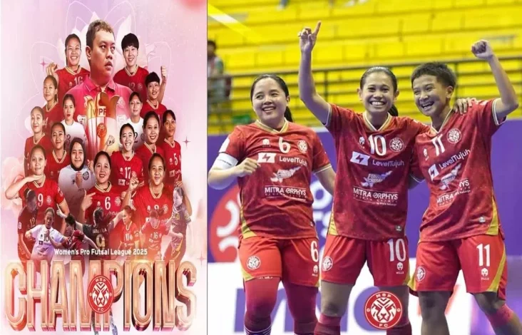 MSP FC Juara Kompetisi Futsal Profesional Putri 2025