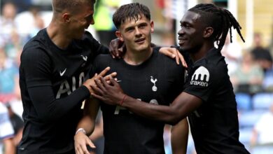 Tottenham menyingkap pra-musim dengan kemenangan 2-0 kontra Reading