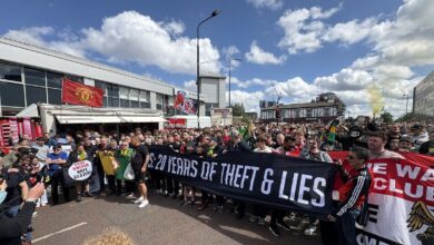 Suporter Manchester United akan gelar kejuaraan turnamen membantah di tempat pada laga kontra Arsenal