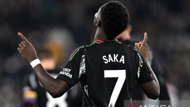 Saka akui Arsenal kewalahan ketika alahkan Manchester United