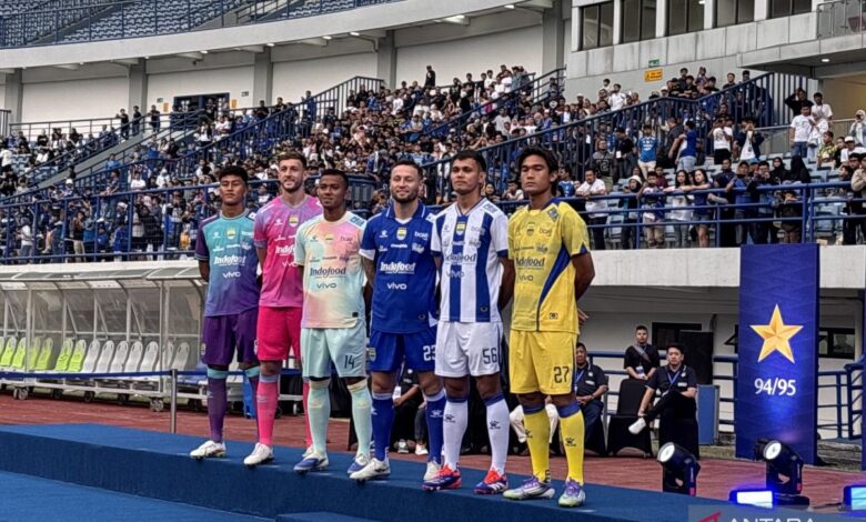 Persib Bandung luncurkan jersi terbaru untuk musim 2025/2026