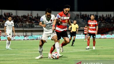 Madura United imbang 1-1 dengan Persita Tangerang
