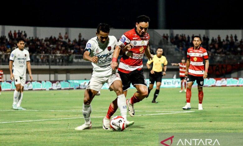 Madura United imbang 1-1 dengan Persita Tangerang