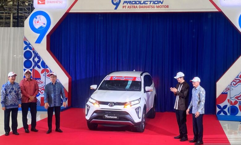 Daihatsu produksi sebanyak 9 jt unit sejak 1978