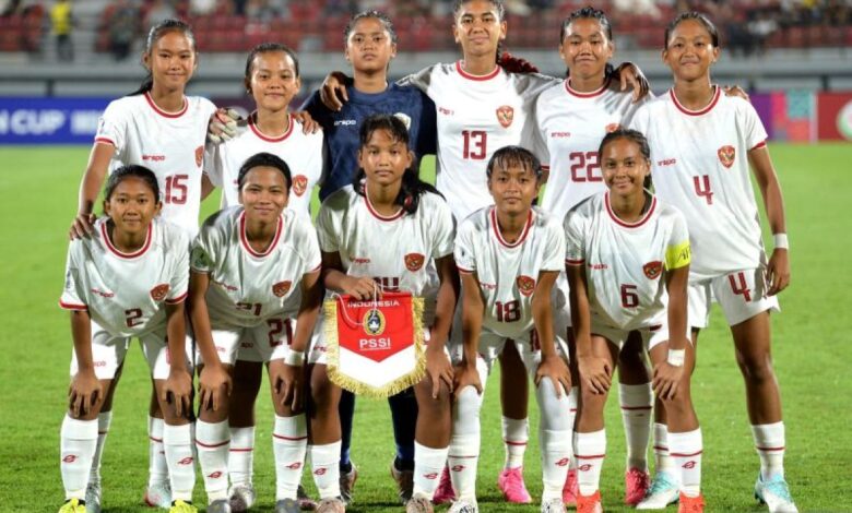 Indonesia tergabung di Grup C Kualifikasi Piala Asia U-17 Putri 2026