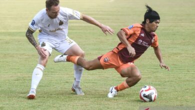 Borneo FC menang tipis satu gol tanpa balas berhadapan dengan Bhayangkara