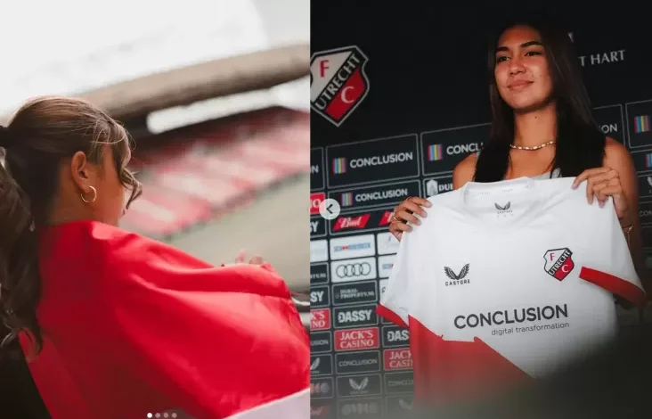 Claudia Scheunemann, Pemain Wanita Indonesia Pertama Main pada Eropa