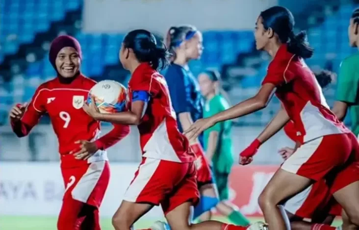 Hasil Kualifikasi Piala Asia Wanita U-20 2025: Timnas Putri Indonesia Bantai Turkmenistan 4-0