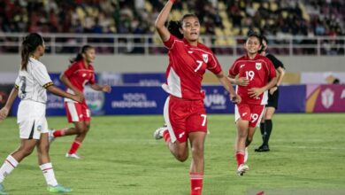 Jadwal timnas putri U-16 Indonesia vs Australia pada tempat semifinal