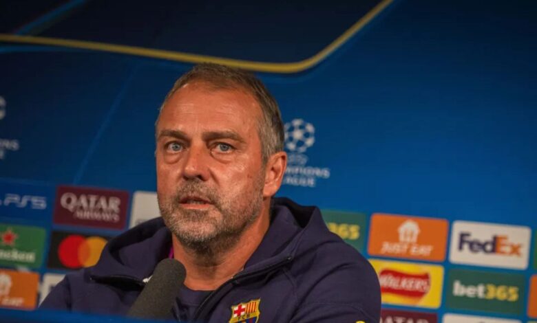 Hansi Flick legawa Barcelona telan kekalahan dari Sevilla