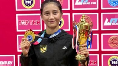Polwan Sumut raih medali emas dalam di Piala Global Kickboxing 2025