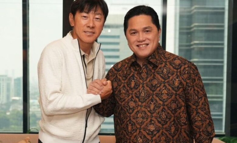 Erick Thohir minta suporter untuk “move on” dari Kluivert juga Shin Tae-yong
