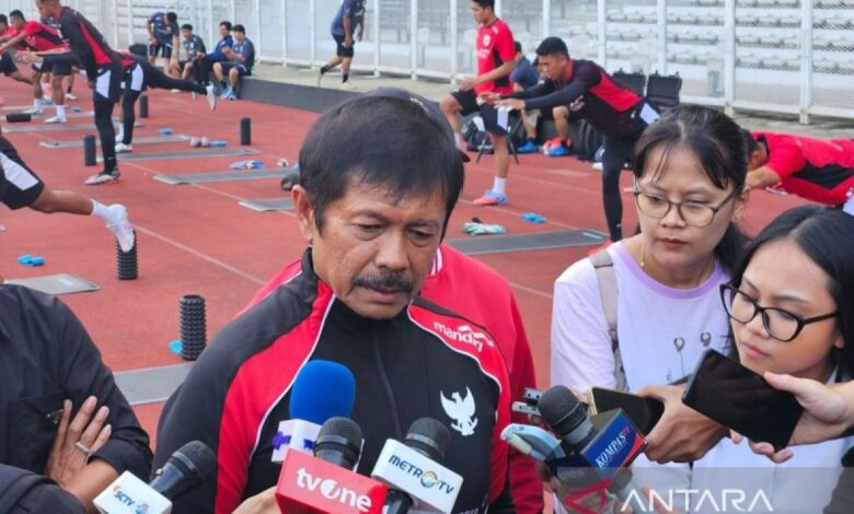 Timnas U23 untuk SEA Games latihan perdana hari terakhir pekan