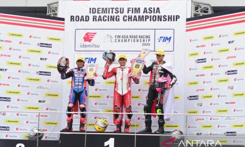 Para kontestan balap Astra Honda raih tiga podium pada pada ARRC Tanah Melayu 2025