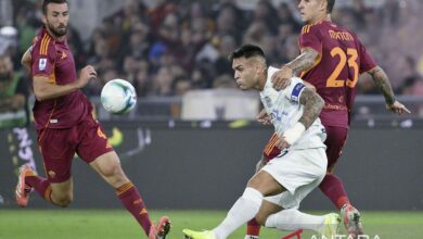Permalukan Roma, Inter Milan rebut puncak klasemen dari kelompok tim Napoli