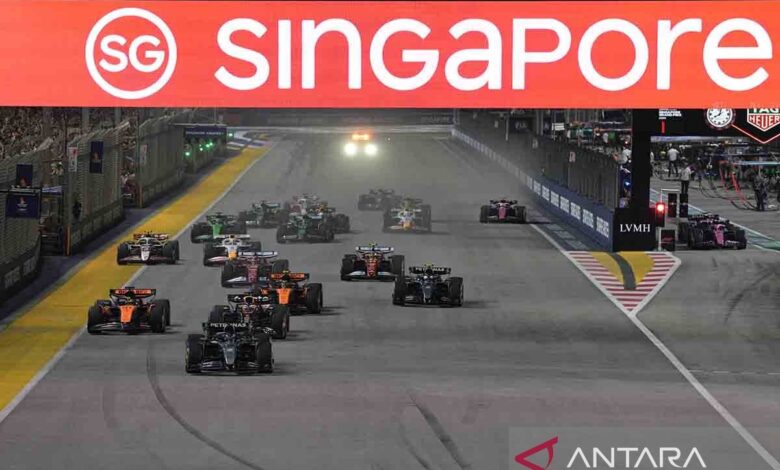 Klasemen sementara F1 musim 2025 pasca GP Singapura
