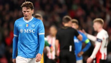 squad klub Napoli kalah telak dari PSV, Newcastle sumpal Benfica