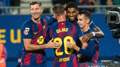 Barcelona kembali ke jalur kemenangan usai hajar Elche 3-1