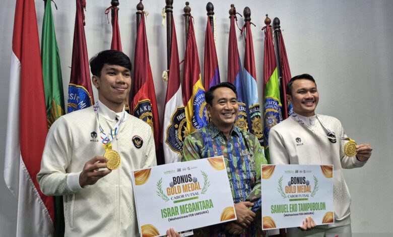 Umsura beri apresiasi dua atlet Timnas Futsal peraih emas SEA Games