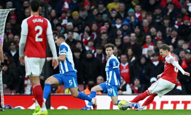 Arsenal kembali pimpin klasemen pasca tekuk Brighton 2-1
