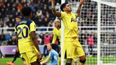 Dua gol Cristian Romero selamatkan Tottenham dari kekalahan
