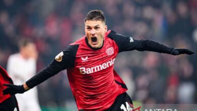 Leverkusen tundukkan Leipzig 3-1 untuk naik ke sikap ketiga