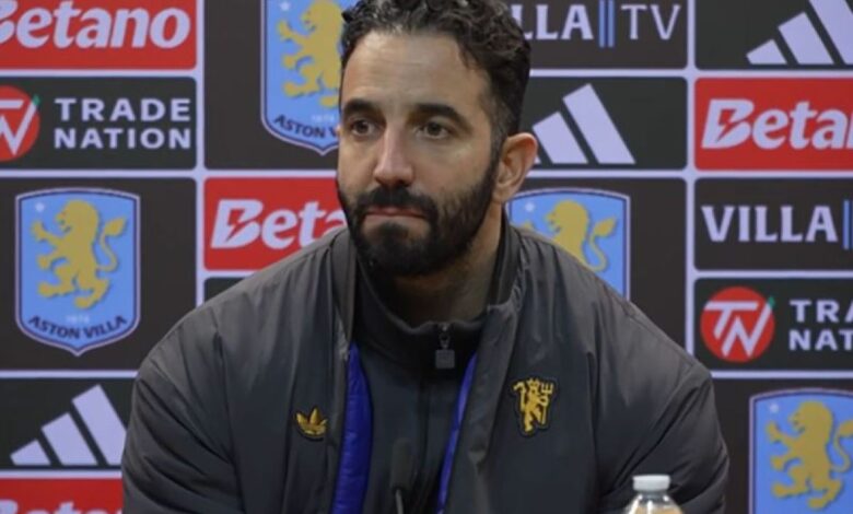 Kalah dari Villa, Amorim sebut MU pantas dapatkan hasil tambahan banyak baik