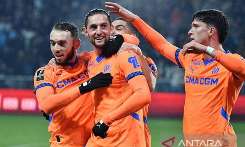 Kalahkan Angers 2-0, Marseille kokoh pada peringkat kedua Ligue 1