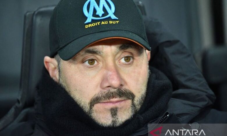 Roberto De Zerbi ingatkan Marseille masih kemungkinan besar tergelincir
