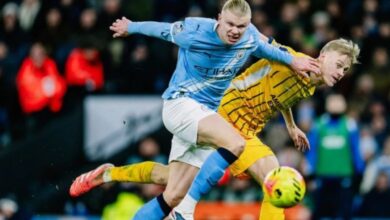 Manchester City berbagi poin pada waktu jamu Brighton