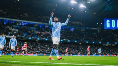 Manchester City bantai regu divisi tiga Exeter City 10-1