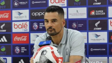 Pembimbing Persita puji perjuangan pemain tumbangkan Arema FC