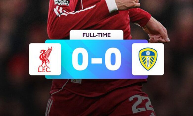 Liverpool berbagi poin pasca main imbang tanpa gol lawan Leeds