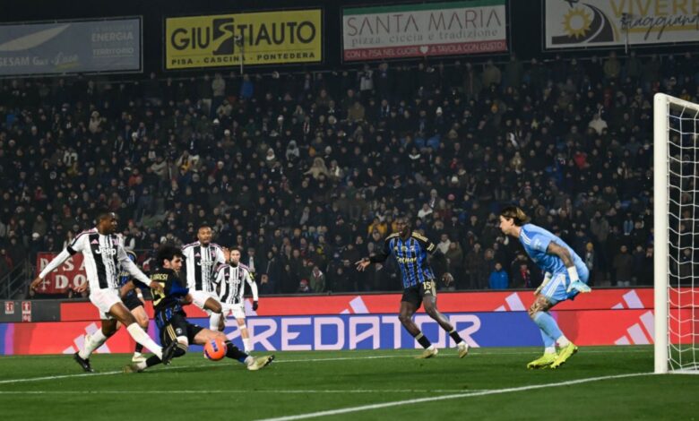 Kalahkan Pisa, Juventus naik ke tiga besar klasemen