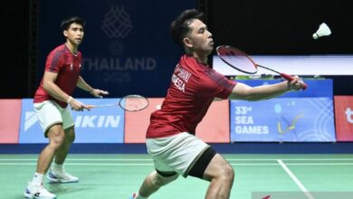 Sabar/Reza melaju mulus ke 16 Besar India Open 2026