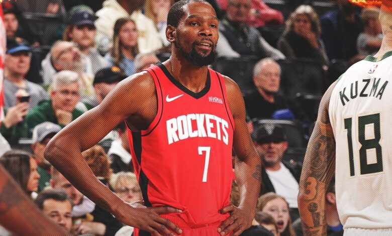 Kevin Durant lampaui Wilt Chamberlain ke daftar pencetak poin NBA