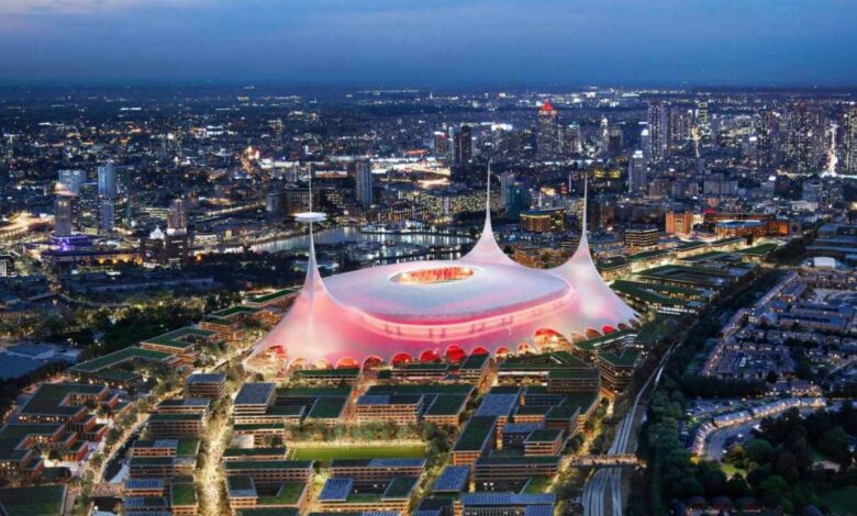 Manchester United belum mampu pastikan kapan stadion baru selesai