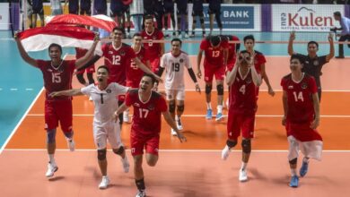 Timnas Voli Putra Indonesia bersiap menghadapi Filipina pada pertandingan kedua Grup A SEA V Cup 2026 leg kedua. Duel tersebut akan berlangsung di Jakarta International Velodrome, Rawamangun, Jakarta Timur, Jumat (24/7/2026) pukul 17.00 WIB.