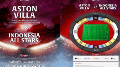 Aston Villa akan menyapa penggemar sepak bola Indonesia dengan kekuatan terbaik dalam rangka tur pramusim 2026. Juara UEFA Europa League 2025/26 itu juga membawa trofi juara ke Jakarta sebagai bagian dari rangkaian kegiatan bersama suporter.
